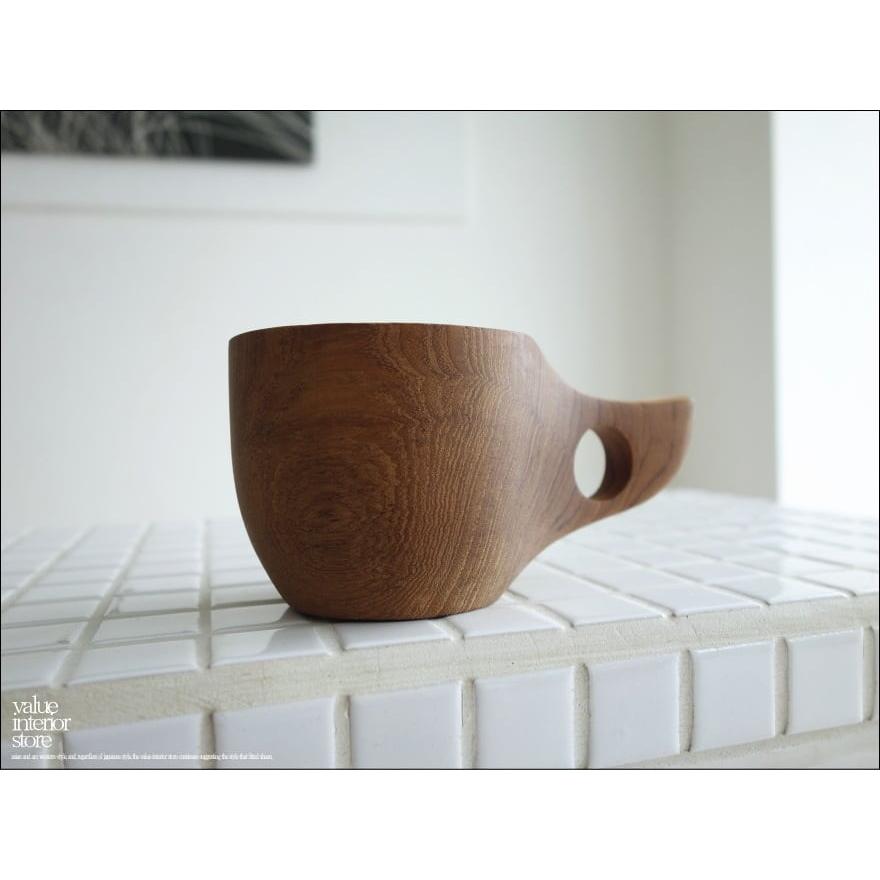 チークカップRis コーヒーカップ 木のコップ マグカップ 木製カップ ティーカップ 木製食器 新品 ナチュラル 手作り 無垢材 世界三大銘木 |  | 04