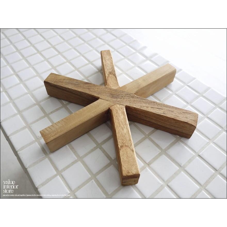 総無垢 チークトリベットNA 鍋敷き 天然木 新品 手作り 銘木 ナチュラル 手作り シンプル 木製 キッチン雑貨 和 天然素材 ◆V_S |  | 03