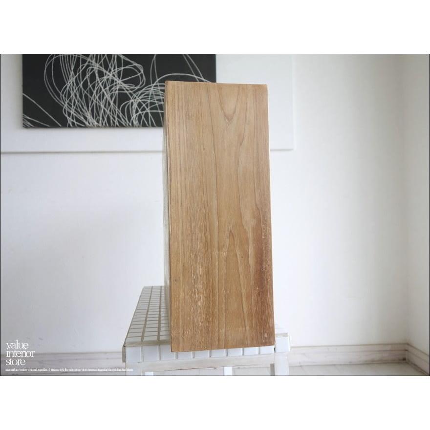 チーク無垢材 ボックスシェルフN 収納棚ラック キッチンシェルフ 本棚 スパイスラック 収納ボックス 手作り 入れ物 総無垢 送料無料 |  | 02