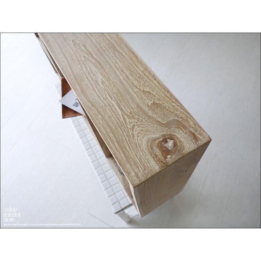 チーク無垢材 ボックスシェルフNW 収納棚ラック キッチンシェルフ 本棚 調味料ラック 収納ボックス 手作り 入れ物 総無垢 送料無料 |  | 02