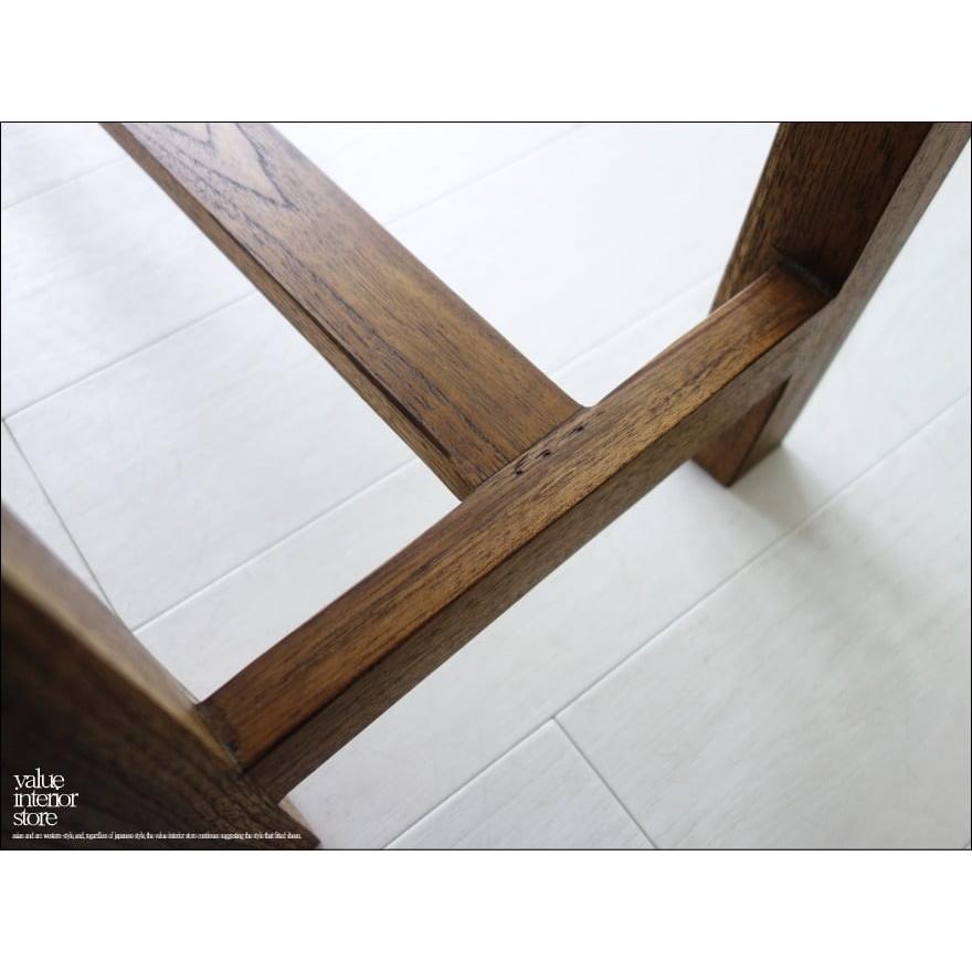 チーク総無垢材 デスク2drW 机 パソコンデスク 学校机 作業台 手作り ナチュラル 木製 什器 無垢 銘木家具 真鍮取っ手 W110cm |  | 02