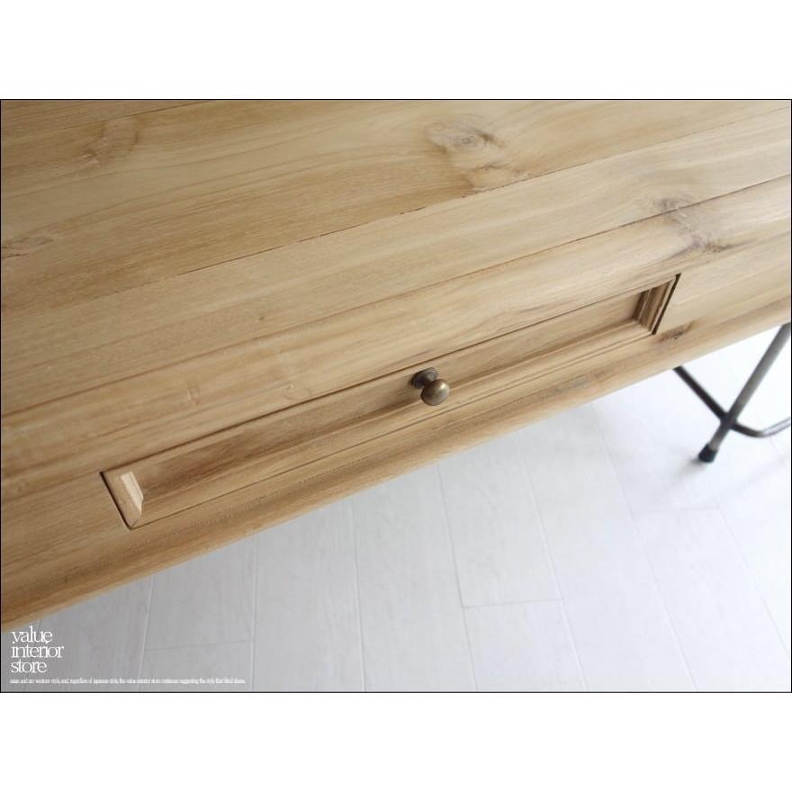 チーク総無垢 ダイニングテーブルREA 食卓テーブル デスク 手作り 机 シンプル 新品 ナチュラル 送料無料 世界三大銘木 W150×D90cm |  | 11