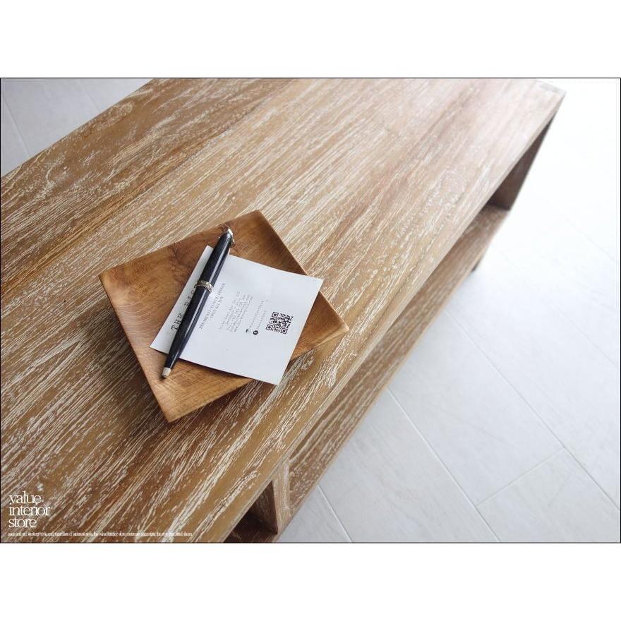 チーク無垢材 テレビ台WW110 ローボード 新品 テレビボード シャビー シンプル 無垢材家具 天然木 銘木家具 素朴 世界三大銘木 |  | 09