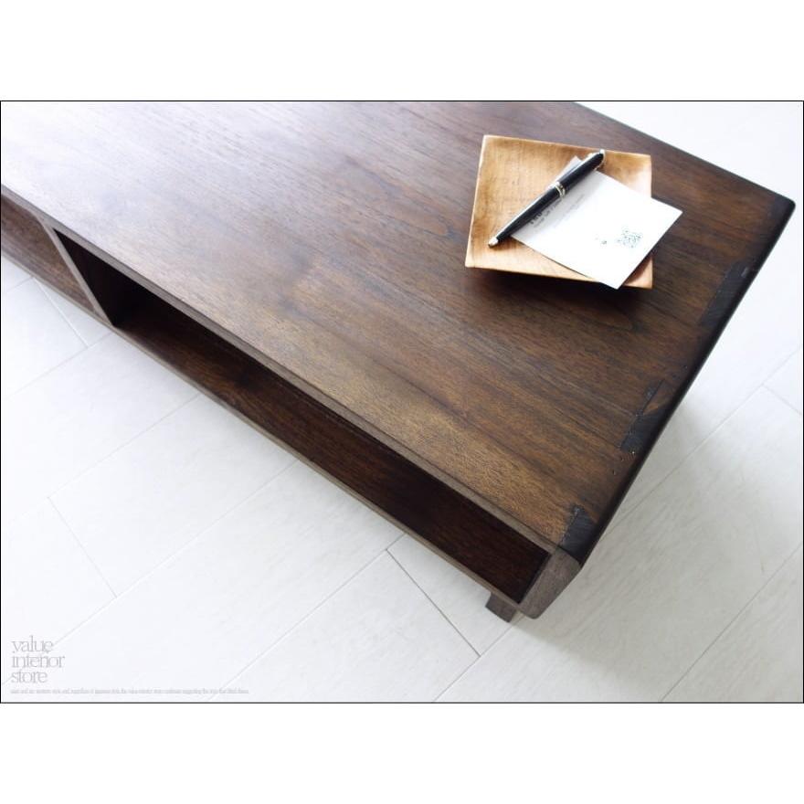 チーク総無垢材 テレビ台WM110 テレビボード シンプル 収納 ローボード TVボード 新品 木製 手作り 和風 銘木家具 三大銘木 |  | 01