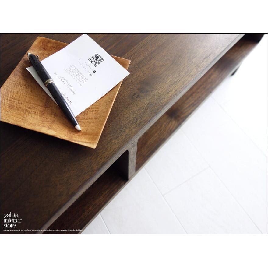 チーク総無垢材 テレビ台WM110 テレビボード シンプル 収納 ローボード TVボード 新品 木製 手作り 和風 銘木家具 三大銘木 |  | 04