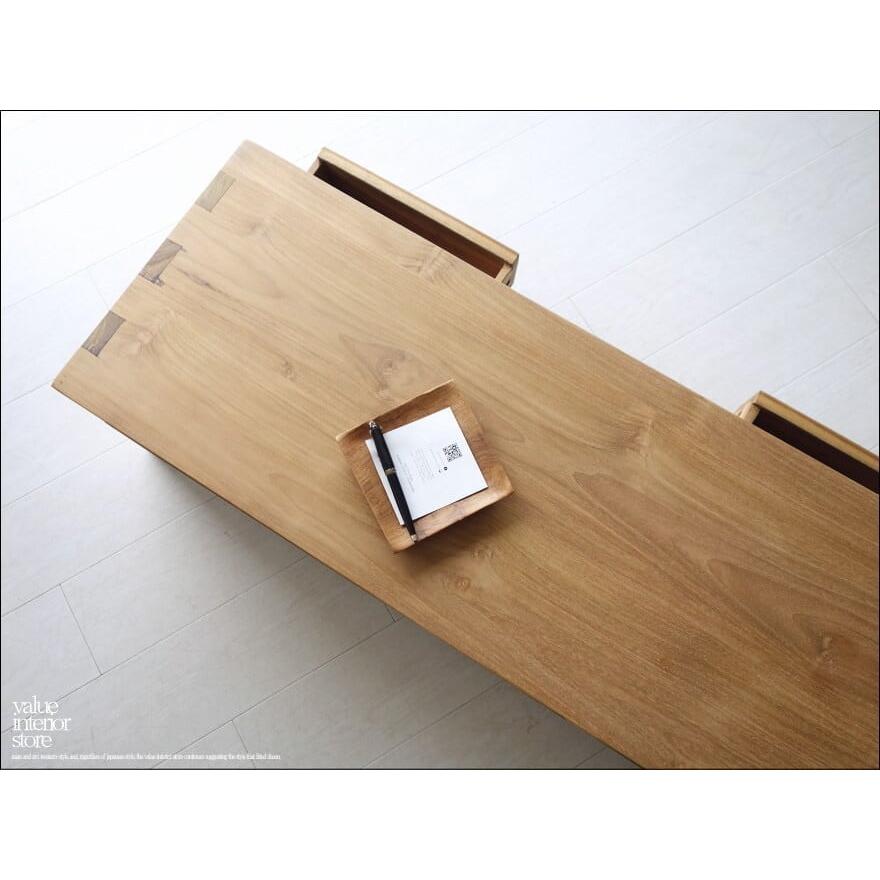 無垢材 テレビ台4drN テレビボード ナチュラル ローボード AVボード チーク材 TVボード 和 真鍮金物 世界三大銘木 新品 幅145cm |  | 09