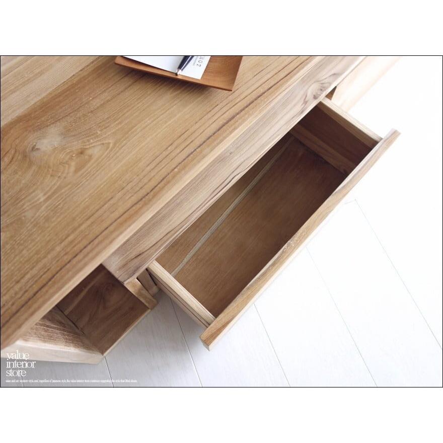 チーク無垢材 伸縮式テレビ台N ローボード 新品 テレビボード TVボード ナチュラル 天然木 手作り 素朴 和 総無垢 世界三大銘木 送料無料 |  | 01