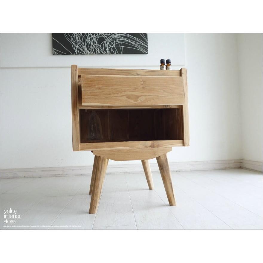 LOWYA セミダブル ベッドフレーム シャビーナチュラル (引き取り可能な