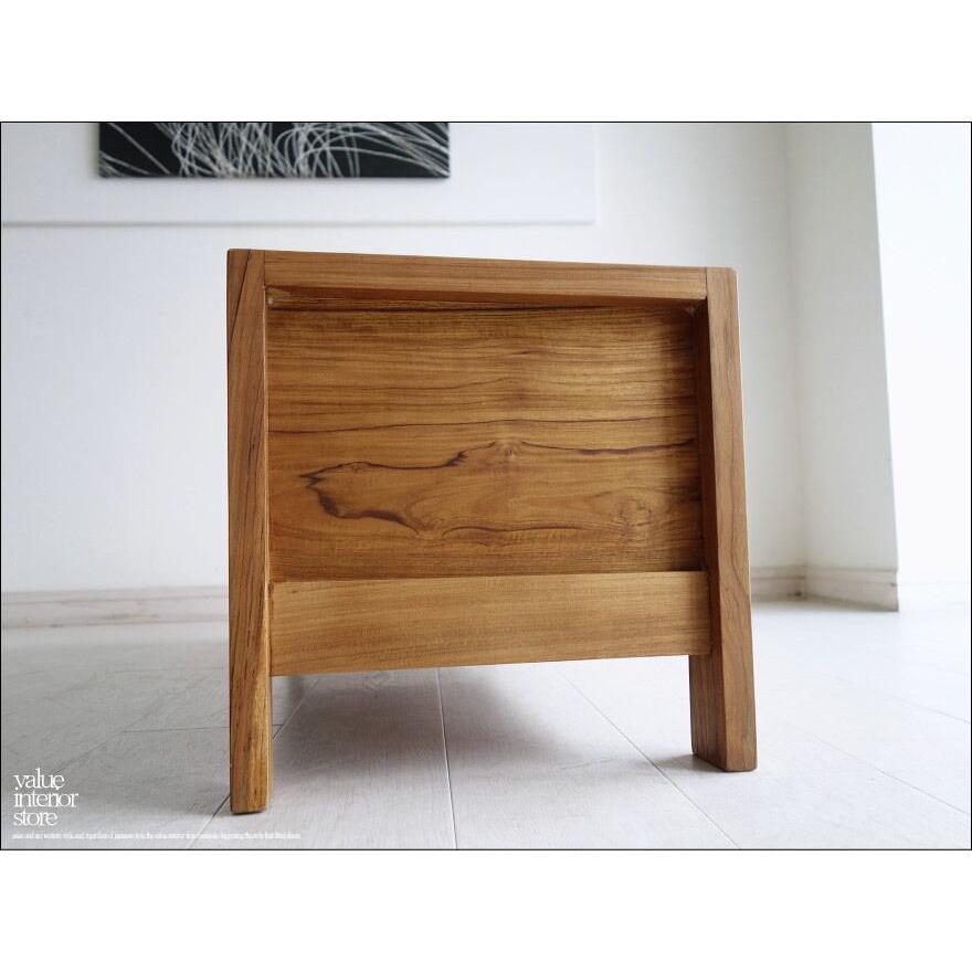 チークテレビ台flat100cmN引出し 銘木 テレビボード ナチュラル 木製 AVボード ローボード 総無垢 TVボード 真鍮金物 ハンドメイド 和風 |  | 04