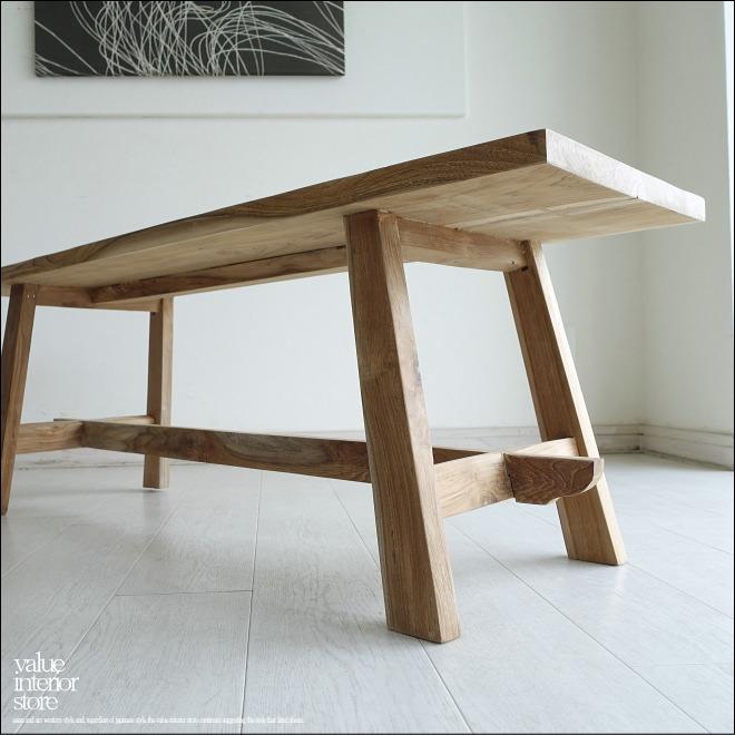 チーク無垢材 ベンチBanc/N 長椅子 ダイニングベンチ ナチュラル 椅子 イス 無垢材ベンチ 木製ベンチ シンプル 三大銘木 送料無料 |  | 10