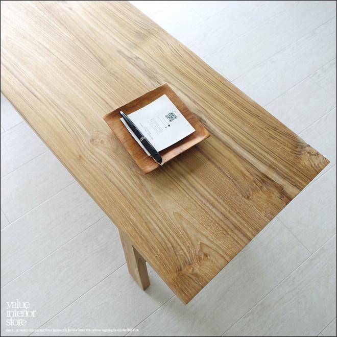 チーク無垢材 ベンチBanc/N 長椅子 ダイニングベンチ ナチュラル 椅子 イス 無垢材ベンチ 木製ベンチ シンプル 三大銘木 送料無料 |  | 03