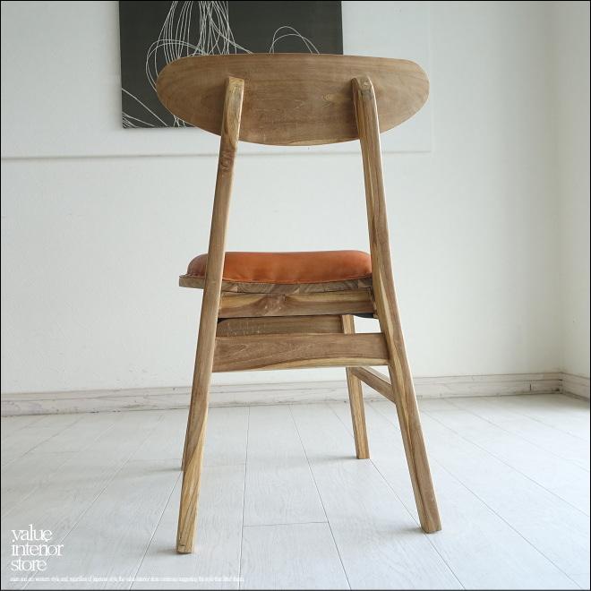 チーク無垢材 レザーチェアLB 本皮 ダイニングチェア 椅子 一人掛けチェア 本革 椅子 手作り ナチュラル 銘木家具 |  | 03