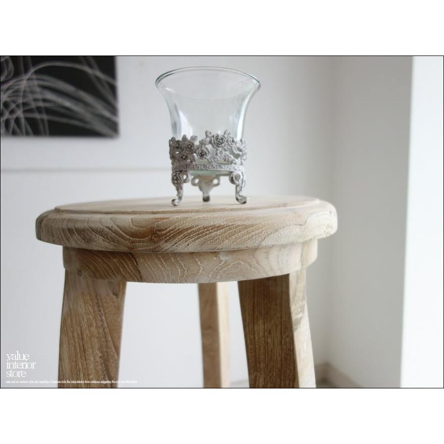 チーク総無垢 プランツスタンドWW アレンジメントスタンド 花台 フラワースタンド 飾り台 手作り 銘木 無垢 木製 高さ90cm |  | 05