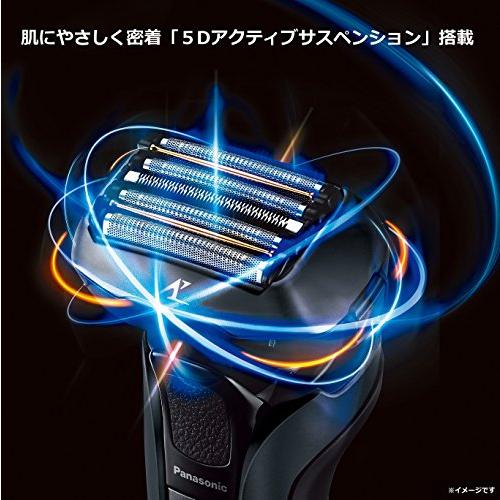 パナソニック ラムダッシュ メンズシェーバー 5枚刃 黒 ES-CLV5D-K 商品情報