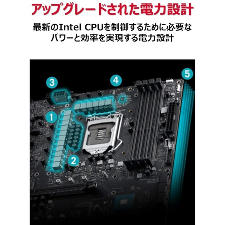 ASUS Intel 第10世代・11世代CPU(LGA1200)対応 Z590 チップセット ATX マザーボード ROG STRIX Z590-F GAMING WIFI【国内正規代理店品】_2