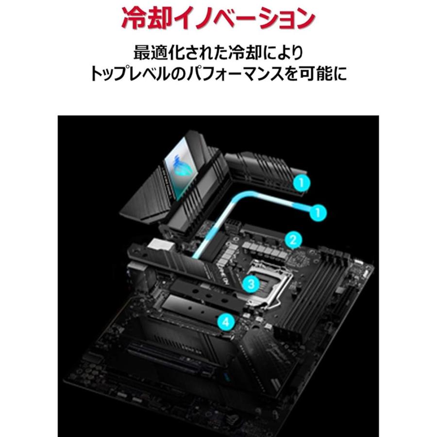 ASUS Intel 第10世代・11世代CPU(LGA1200)対応 Z590 チップセット ATX マザーボード ROG STRIX Z590-F GAMING WIFI【国内正規代理店品】_3