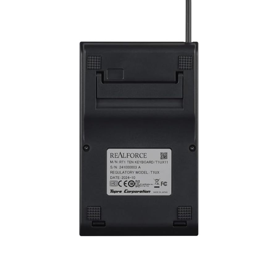 REALFORCE RT1 テンキーボード ブラック キー荷重 45g 有線
