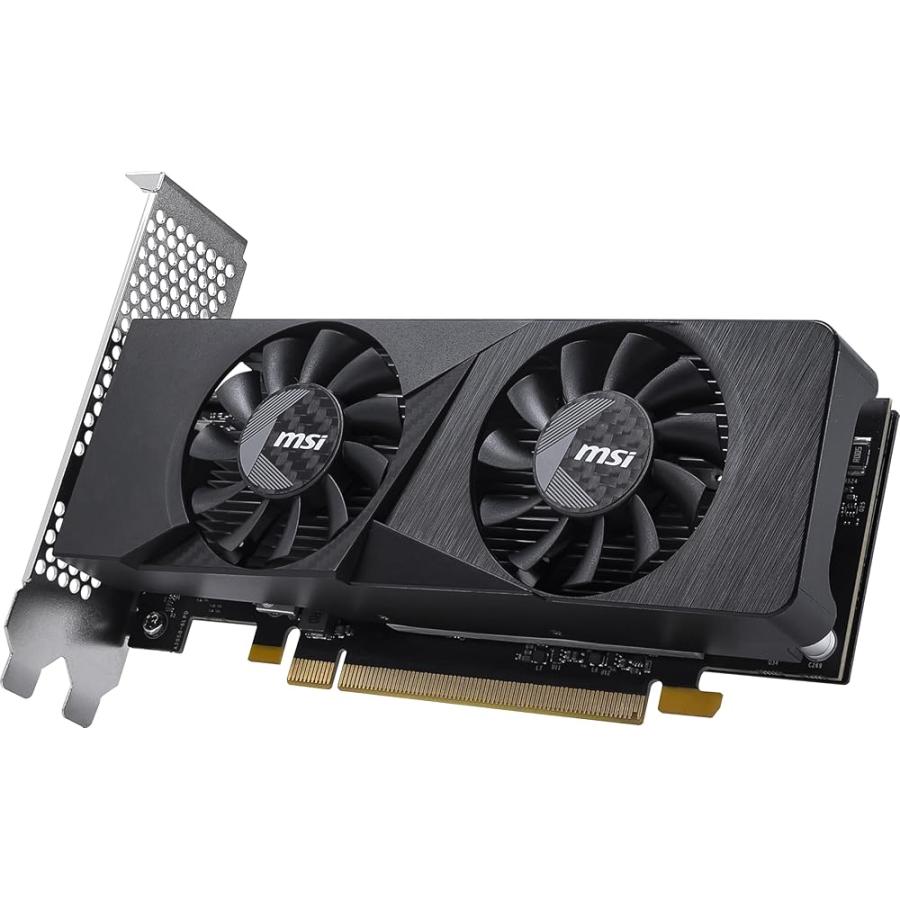 MSI GeForce RTX 3050 LP E 6G OC グラフィックスボード VD9314