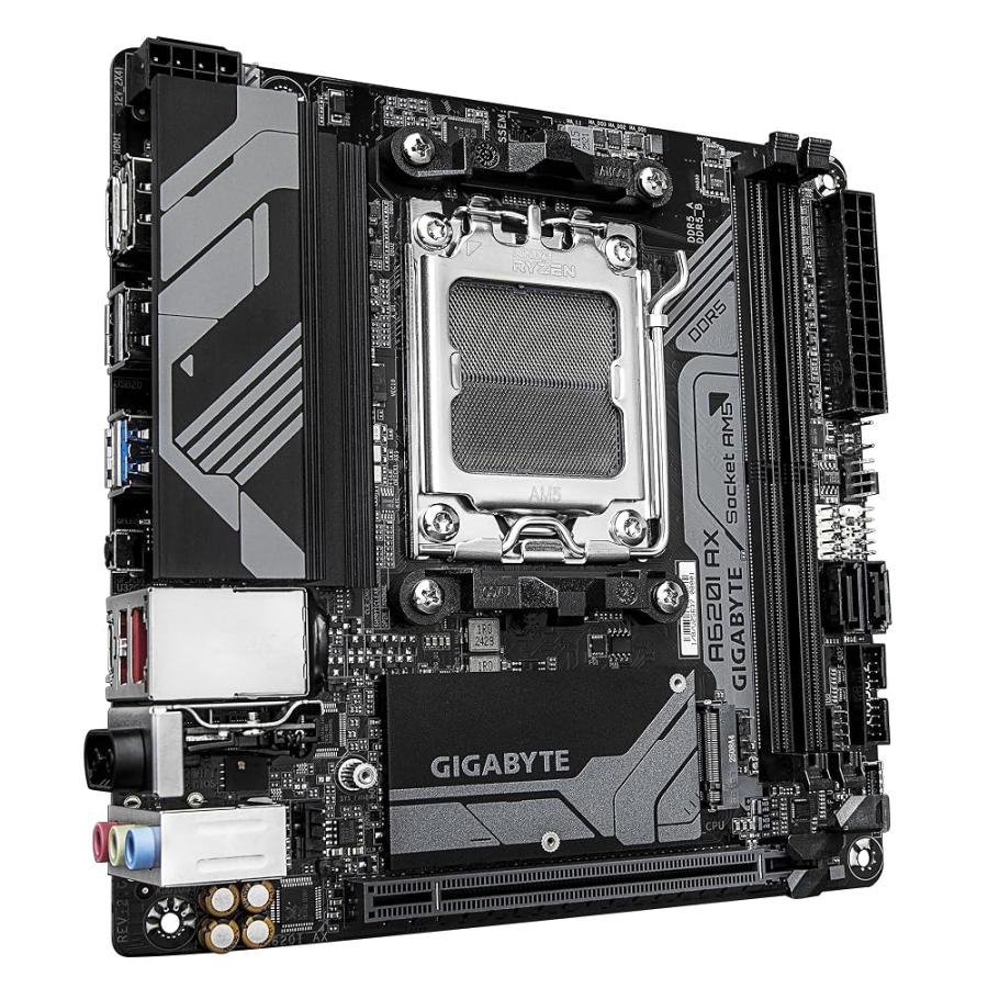 GIGABYTE A620I AX マザーボード Mini-ITX AMDチップ GIGABYTE A620I AX マザーボード Mini-ITX [AMD A620チップセット搭載
