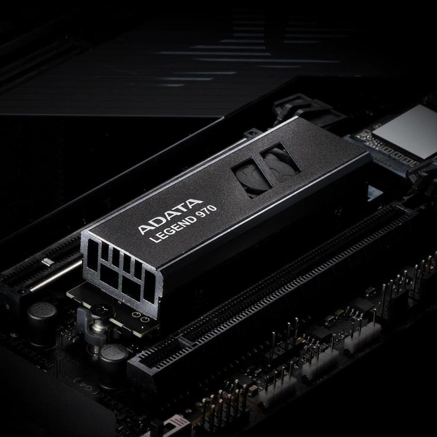 ADATA 2TB Legend 970 PCIe Gen5 x4 M.2 2280 ソリッドステートドライブの画像
