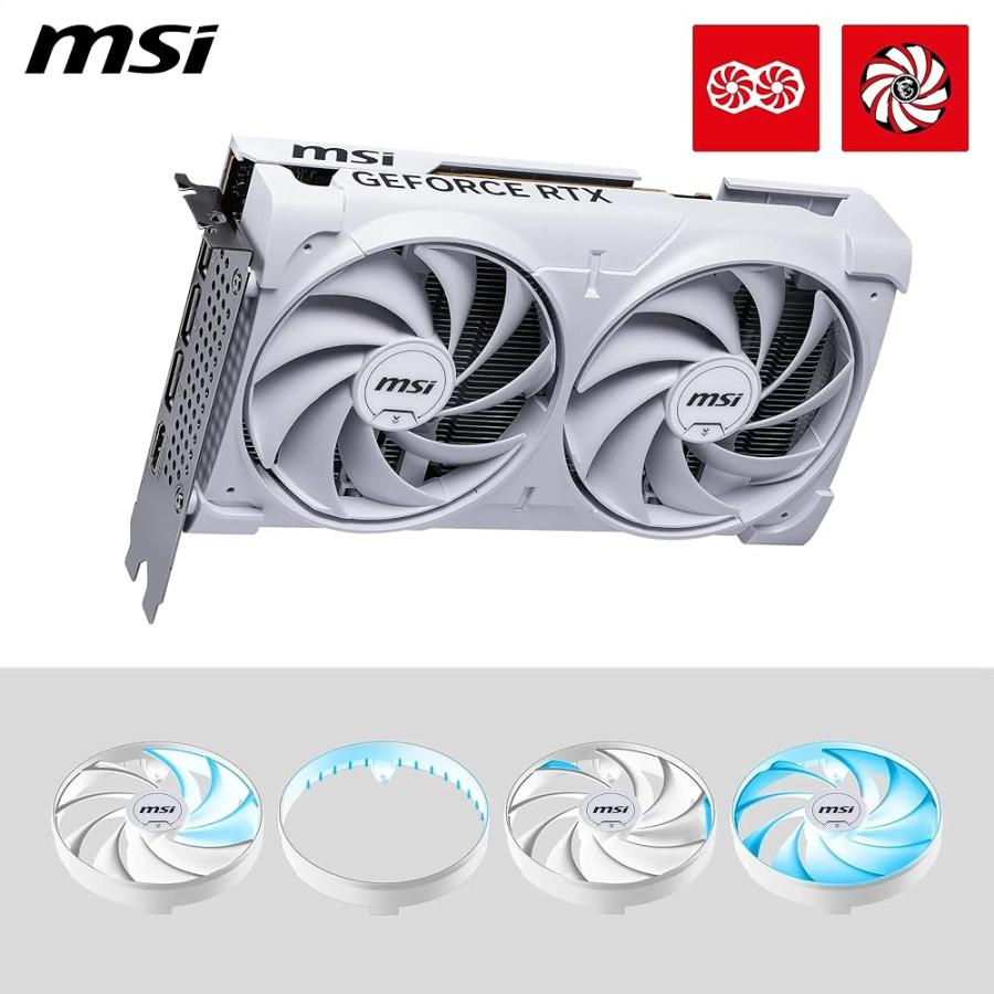 MSI GeForce RTX 5060 8G VENTUS 2X OC WHITE グラフィックスボード