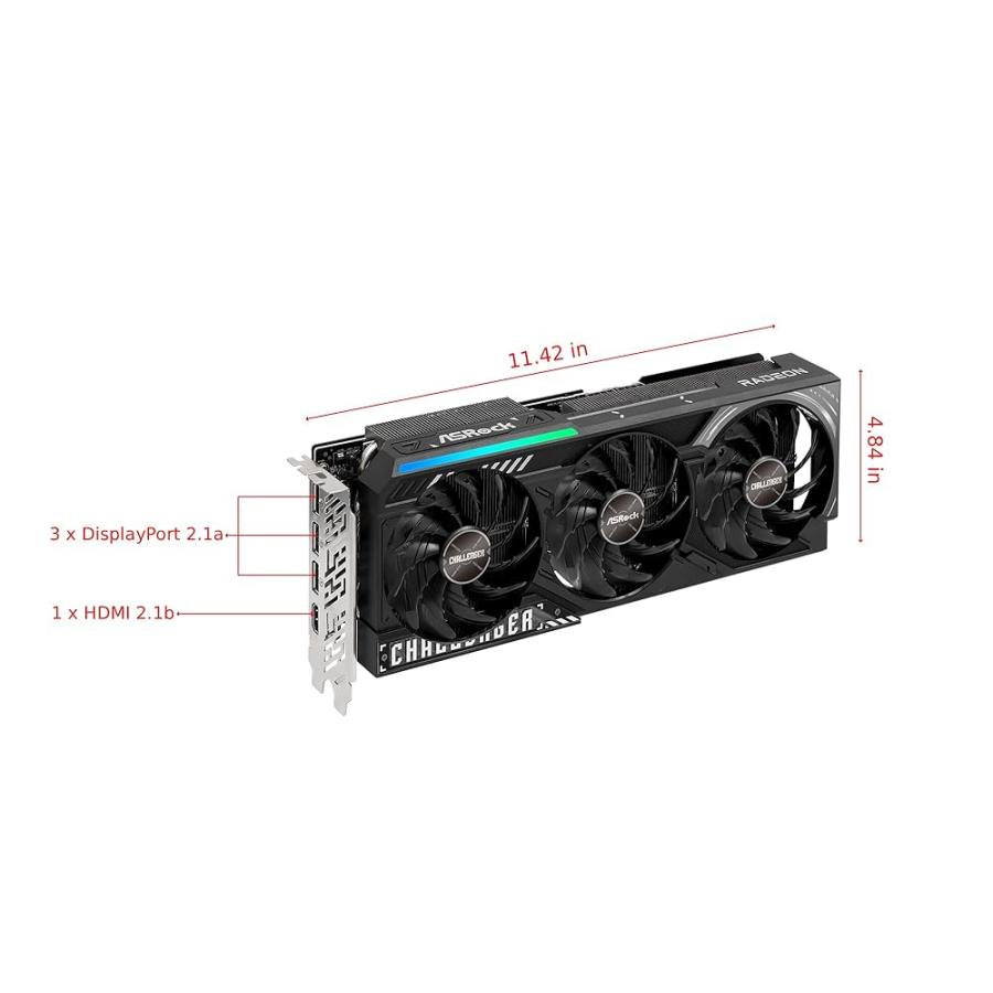 ASRock AMD Radeon RX 9070 XT Challenger 16GB : ハッピーライフ