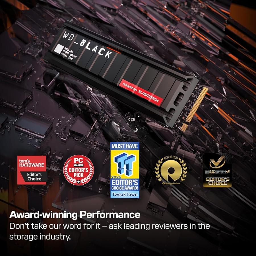 WD_BLACK 1TB SN8100 NVMe 内蔵ゲーミングSSD ソリッドステート