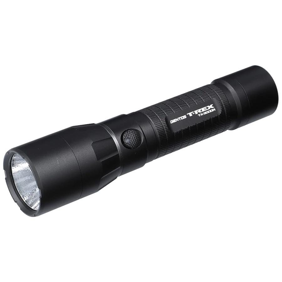 GENTOS(ジェントス) LED 懐中電灯 USB充電式 【明るさ3000ルーメン/実用点灯2時間/耐塵/耐水/1m防水】 専用充電池使用 T-レックス TX-3000R（Yahoo!・ハッピーライフスタイルショップ）