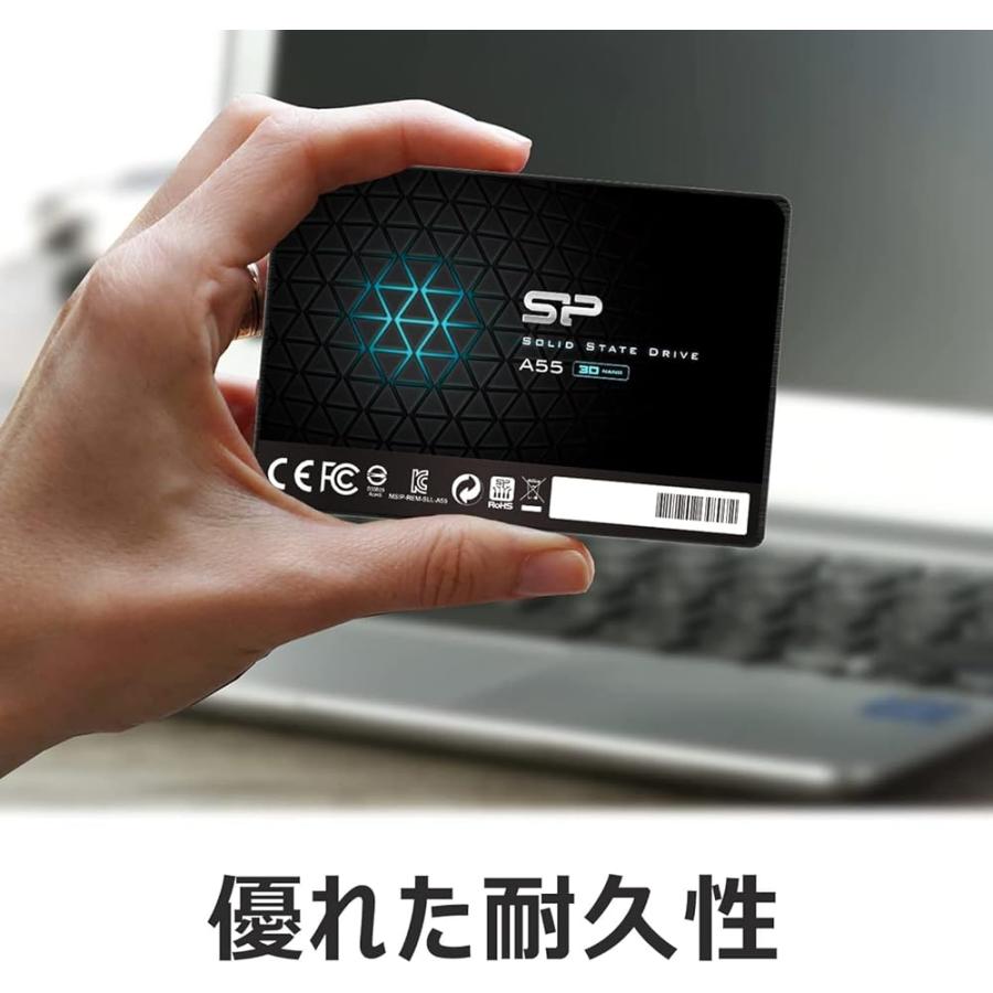 SP Silicon Power シリコンパワー SSD 4TB 3D NAND採用 SATA3 6Gb/s
