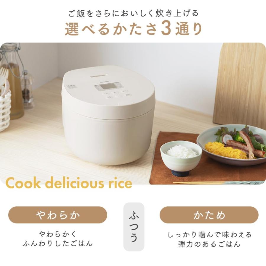 アイリスオーヤマ 炊飯器 5.5合 銘柄計り炊き コンパクト 一人暮らし