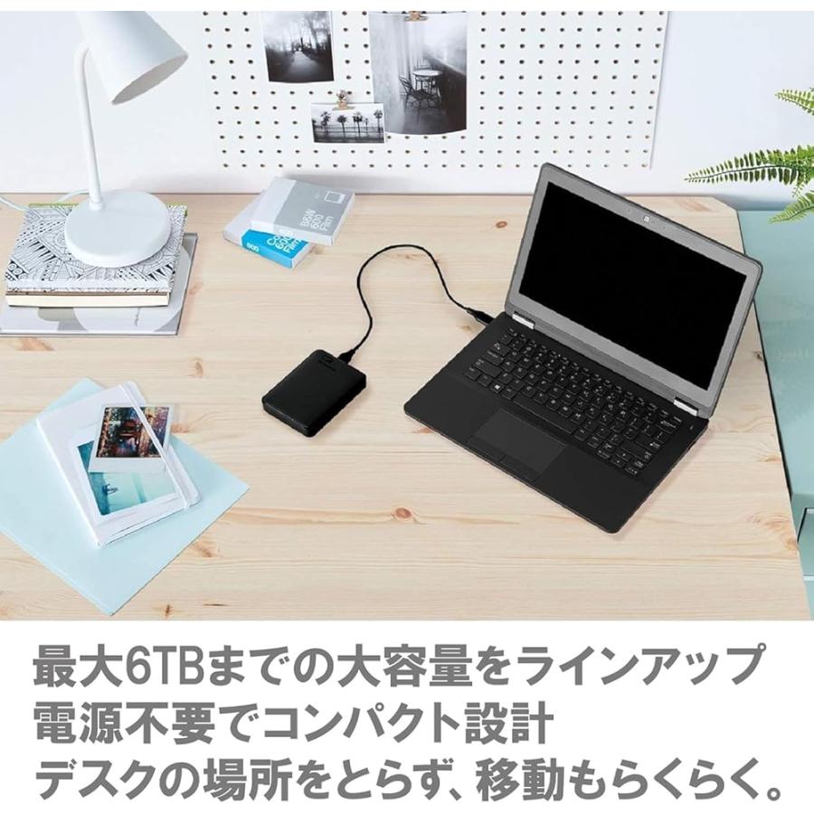 ウエスタンデジタル Western Digital ポータブルHDD 1TB ブラック 外