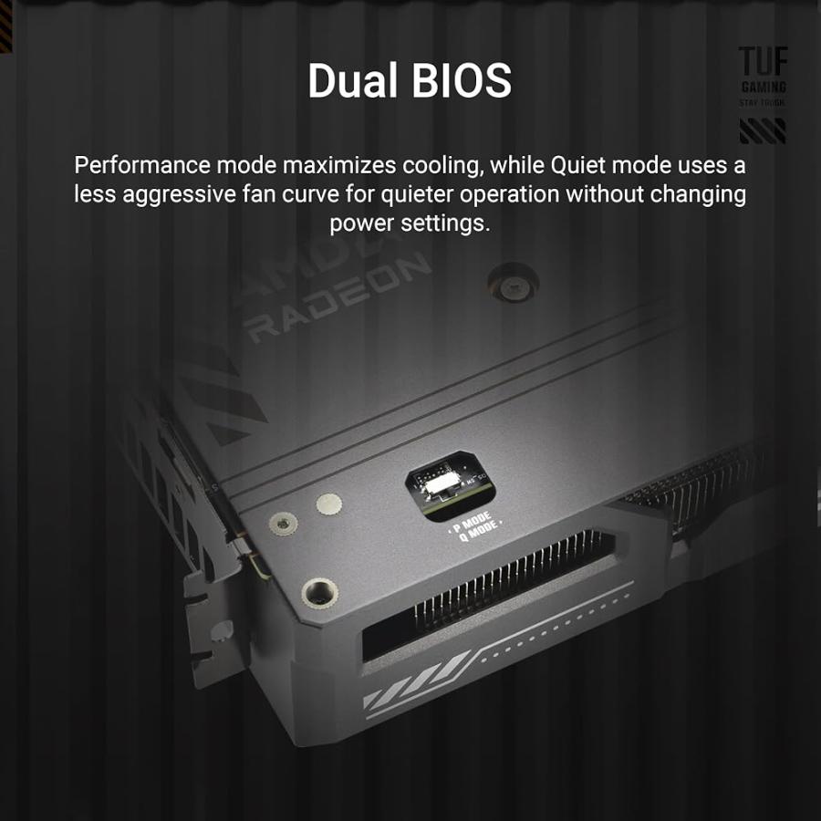 ASUS TUF Gaming Radeon RX 9060 XT 16GB GDDR6 OC Edition