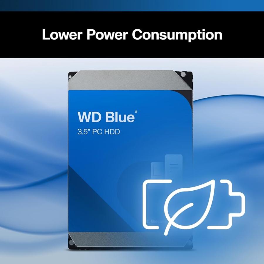 Western Digital 4TB WD Blue PC 内蔵ハードドライブ HDD - 5400 RPM