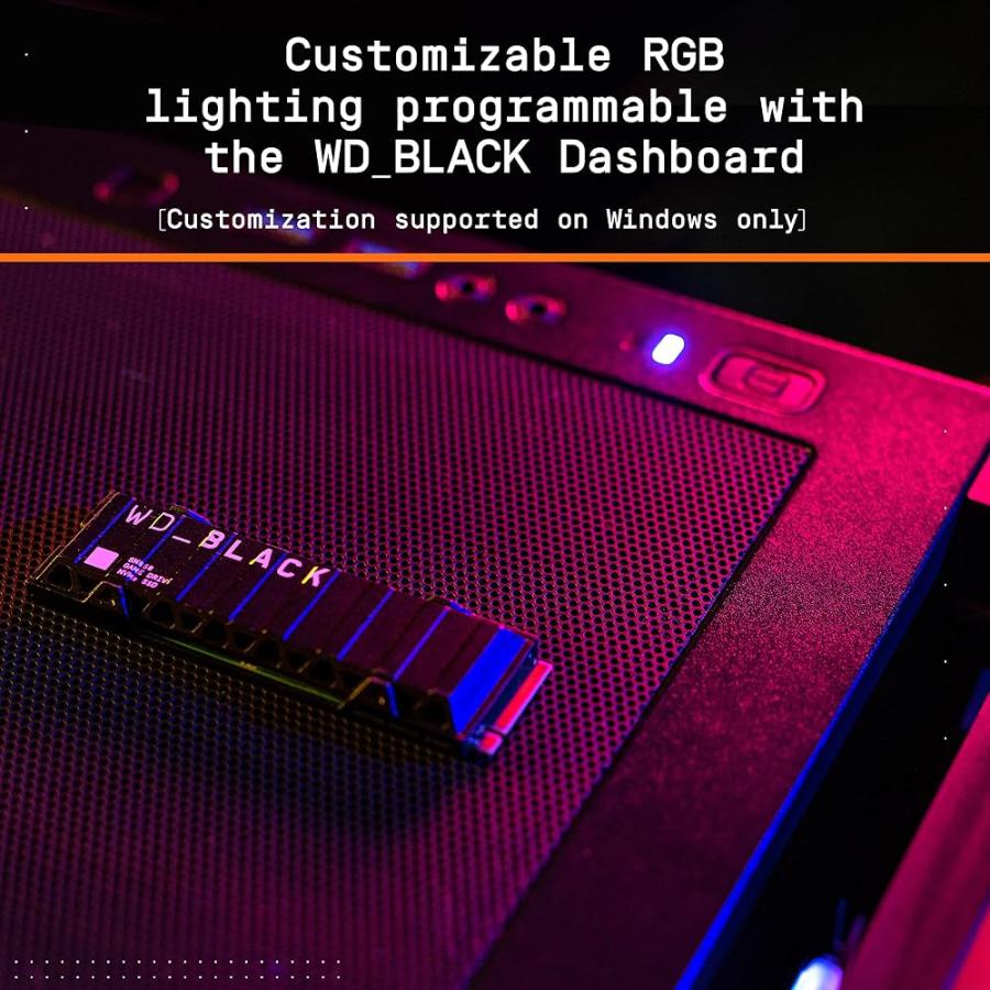 WD_BLACK 500GB SN850 NVMe 内蔵型ゲーミングSSD ヒートシンク付き
