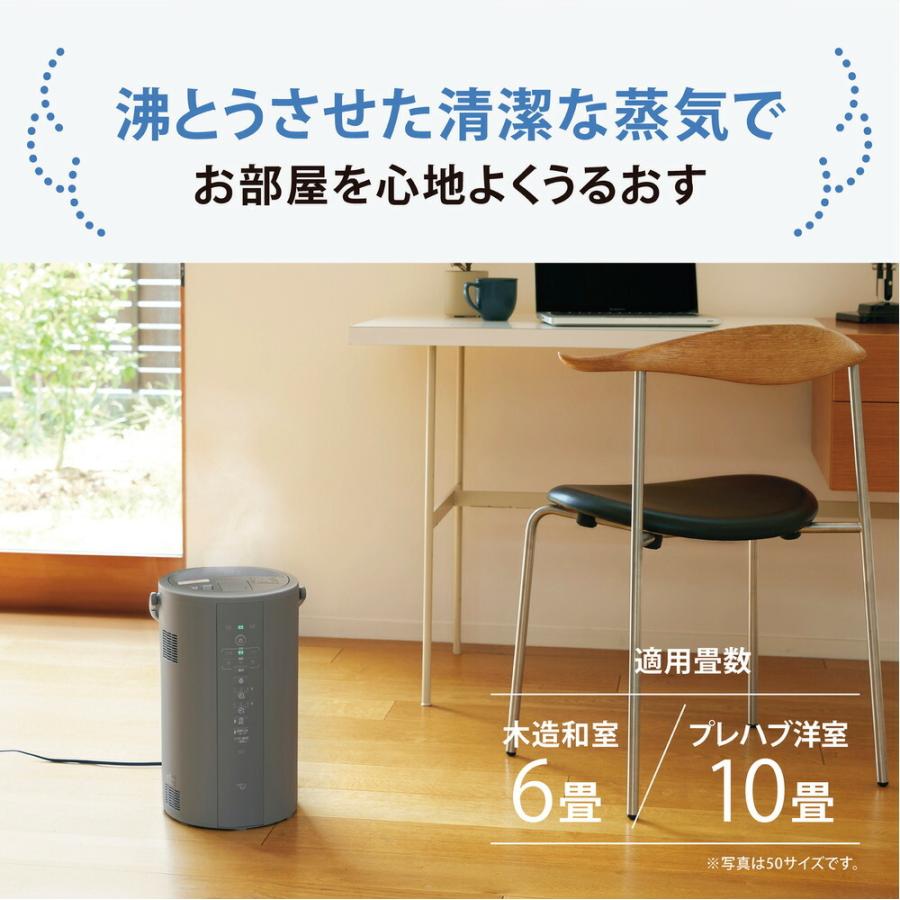 象印（ZOJIRUSHI） ☆ 加湿器 EE-DF35(HA) グレー スチーム式 スチーム