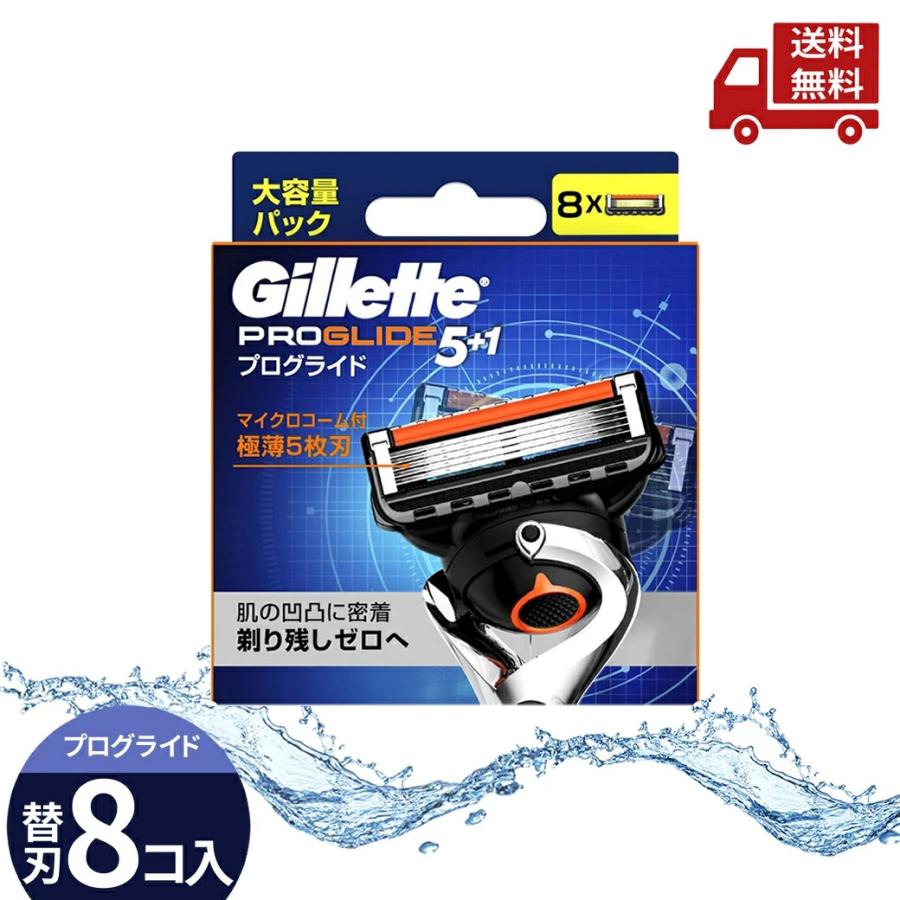 Gillette ☆ ジレット プログライド マニュアル 替刃 8個入 1箱に替刃8