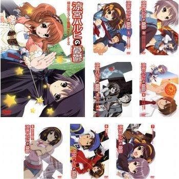 涼宮ハルヒ シリーズ 全17枚 涼宮ハルヒの憂鬱 第1期 8枚+第2期 8枚+