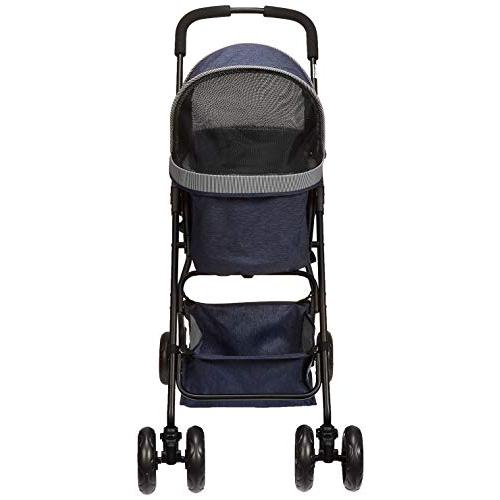 ジェックス わんわんカート スーパーライト 軽量3.6kg 自立式 ペット用カート デニム 犬用 デニム