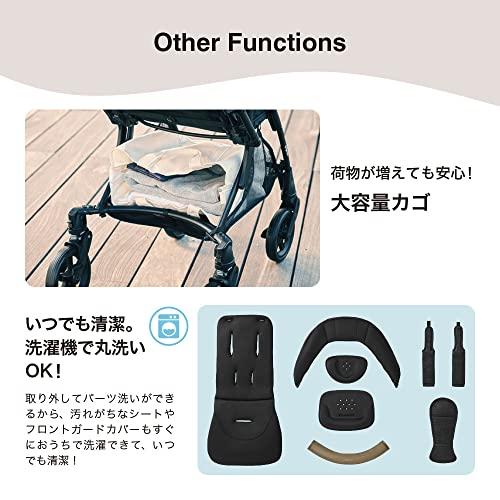 【美品】 ピジョン ランフィ Runfee RB3 両対面式A型ベビーカー キャメル 【KUE8880305647】(32306円)