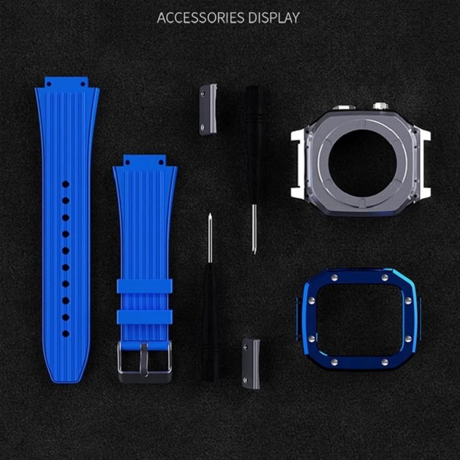 アップルウォッチ バンド Apple Watch ベルト 45mm 10mm Gold Clasp b0c3cbtqwy バリュー