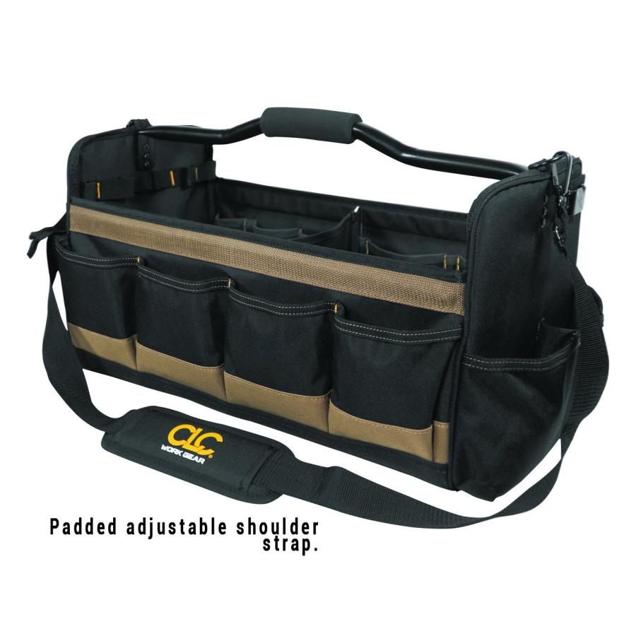 CLC　Custom　Leathercraft　Sided　27　Soft　20　Inch,　Top,　Box,　Tool　1579　Open　Pockets