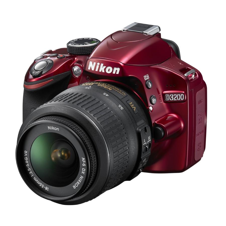 ニコン Nikon D3200 24.2 MP CMOS デジタル一眼レフ 18-55mm f/3.5-5.6 
