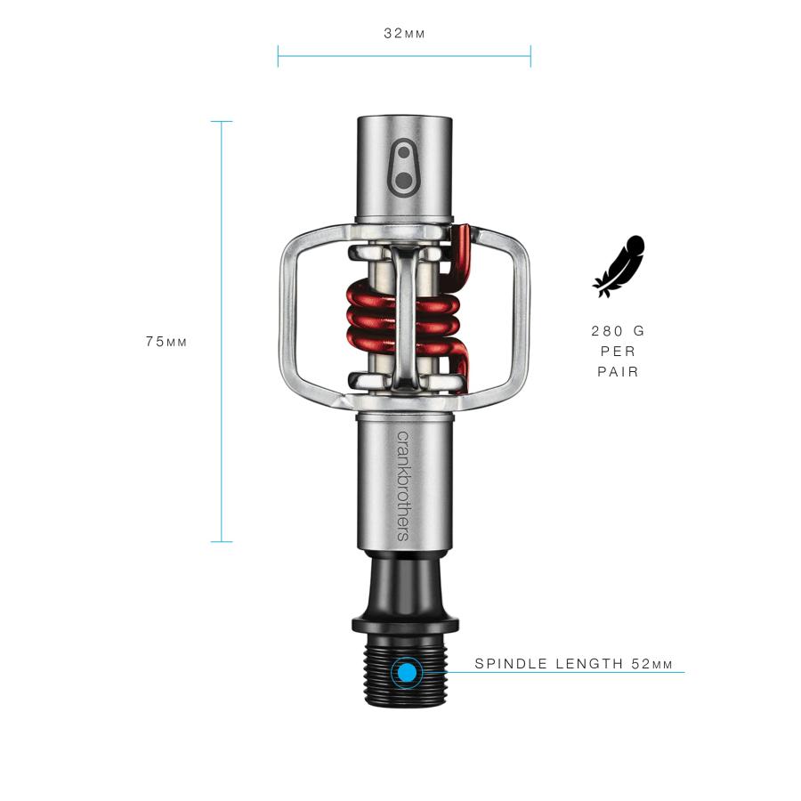 クランクブラザーズ(CRANKBROTHERS) エッグビーター 1 ペダル