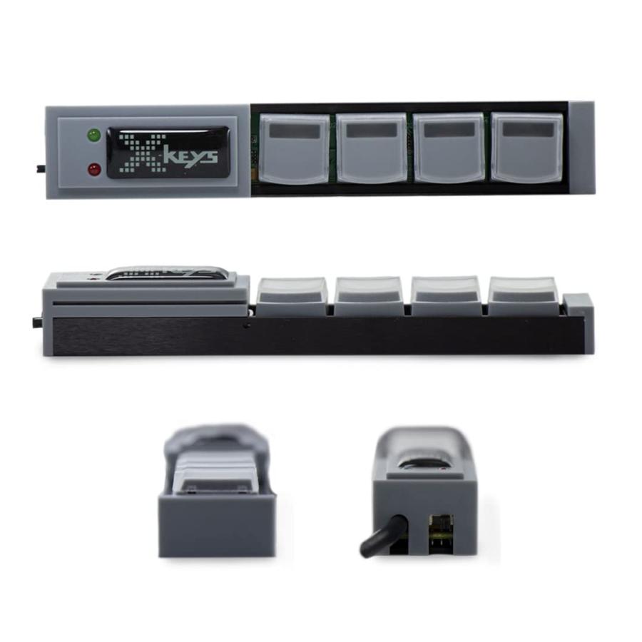 X-keys キーボード XKS-04-USB-RX-keys XK-8 Stick XKS-08-USB-R