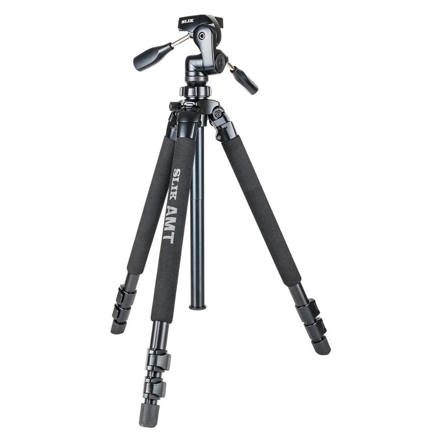Slik Pro 700DX AMT 3セクション三脚 パンとティルトヘッド付き 耐荷重 