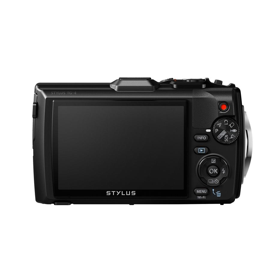 OLYMPUS デジタルカメラ STYLUS TG-4 Tough ブラック 1600万画素CMOS