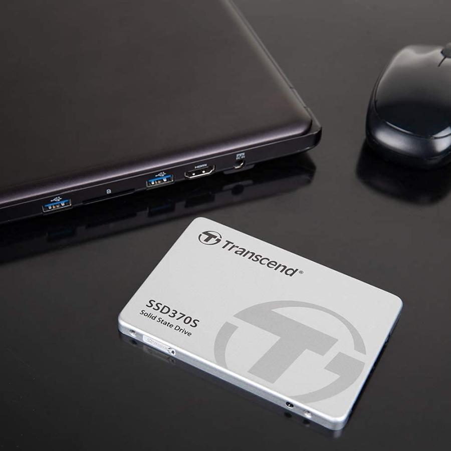 Transcend SSD 64GB 2.5インチ SATA3 6Gb/s MLC採用 TS64GSSD370S｜valueselection｜04