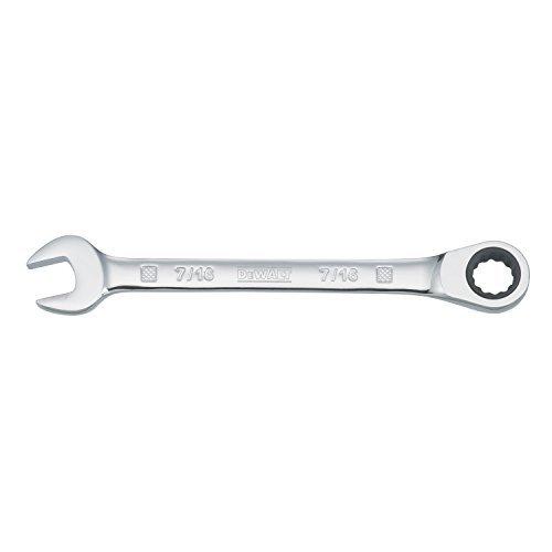 SAE Ratcheting Combination Wrench， Long-Panel， 7/16-In. -DWMT72292OSP