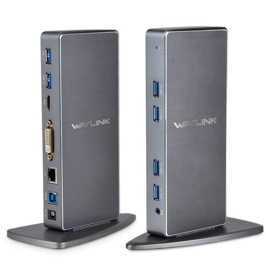WAVLINK ドッキングステーション WL-39DK7 USBハブ