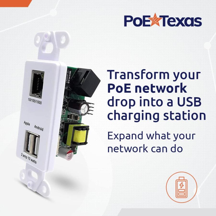 PoE Texas パワーラインネットワークアダプタ WT-GAF-USB2｜valueselection｜02